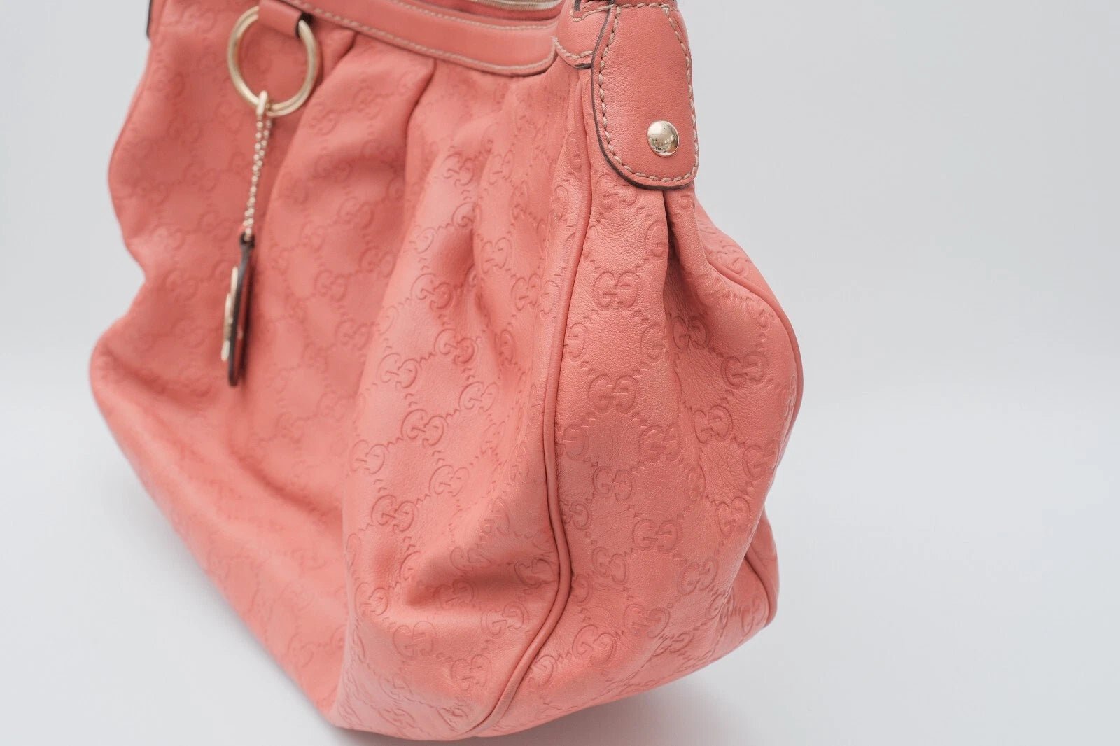 Gucci Sukey Tote / Pink Guccissima Leather - From Juniper With Love