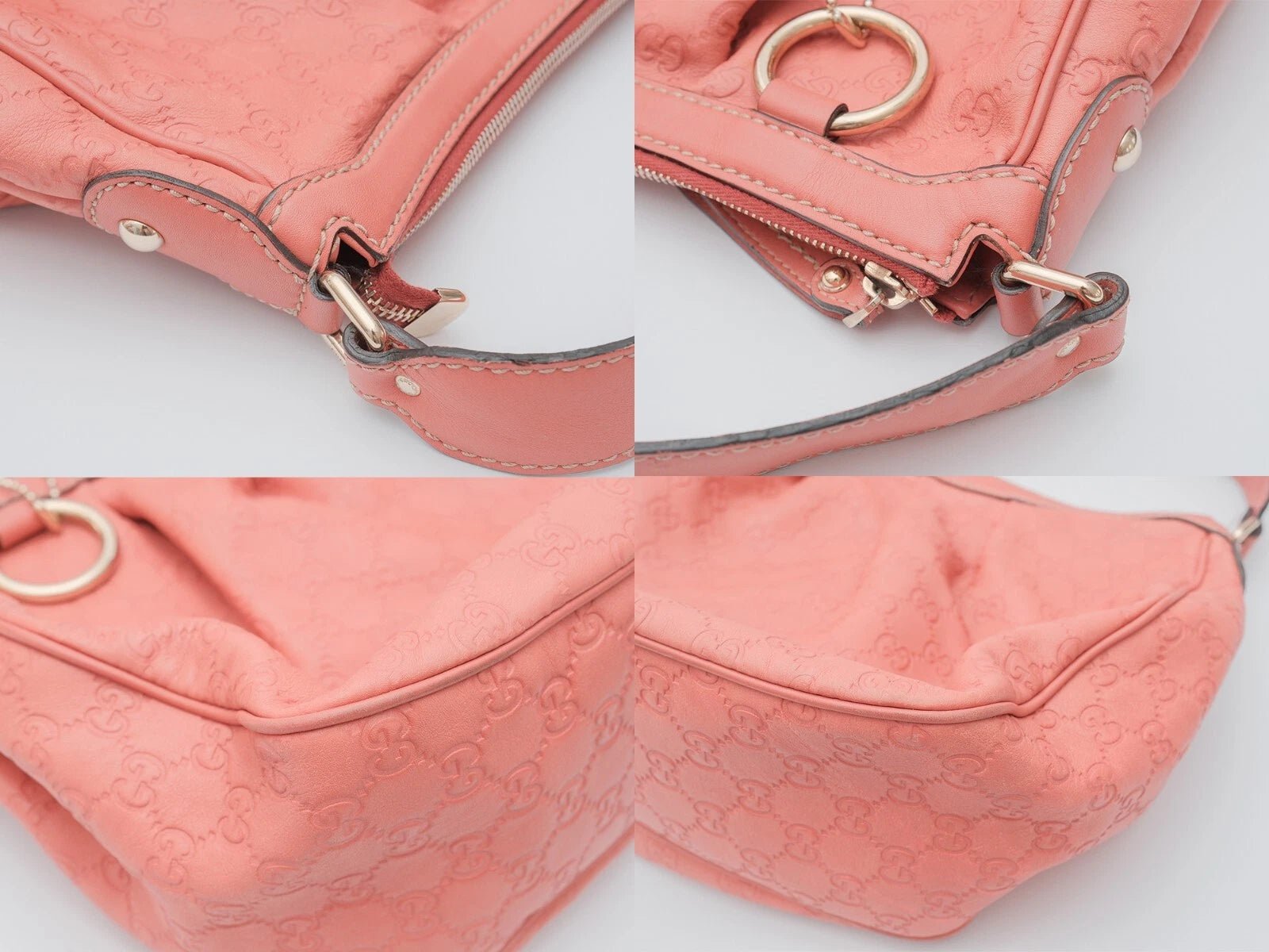 Gucci Sukey Tote / Pink Guccissima Leather - From Juniper With Love