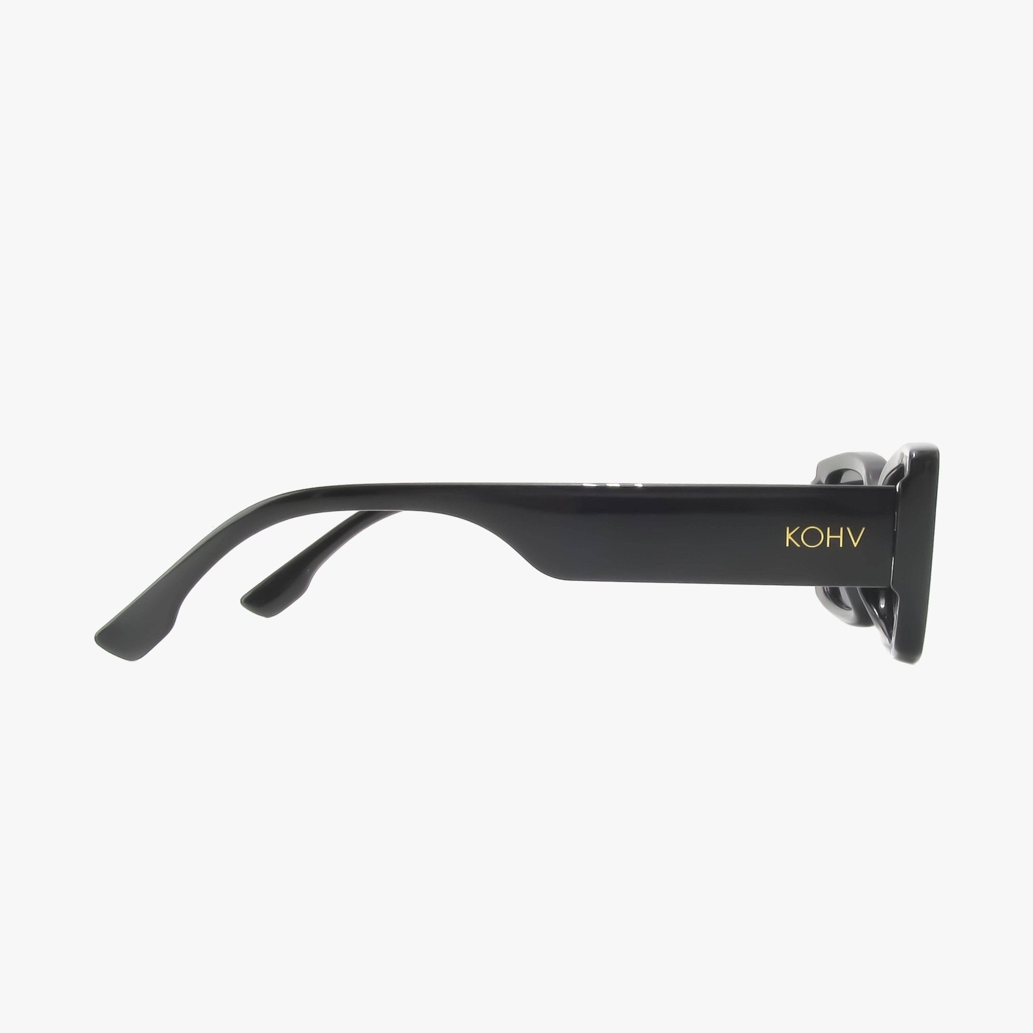 Haven Midnight Polarized Rectangle Sunglasses - From Juniper With Love