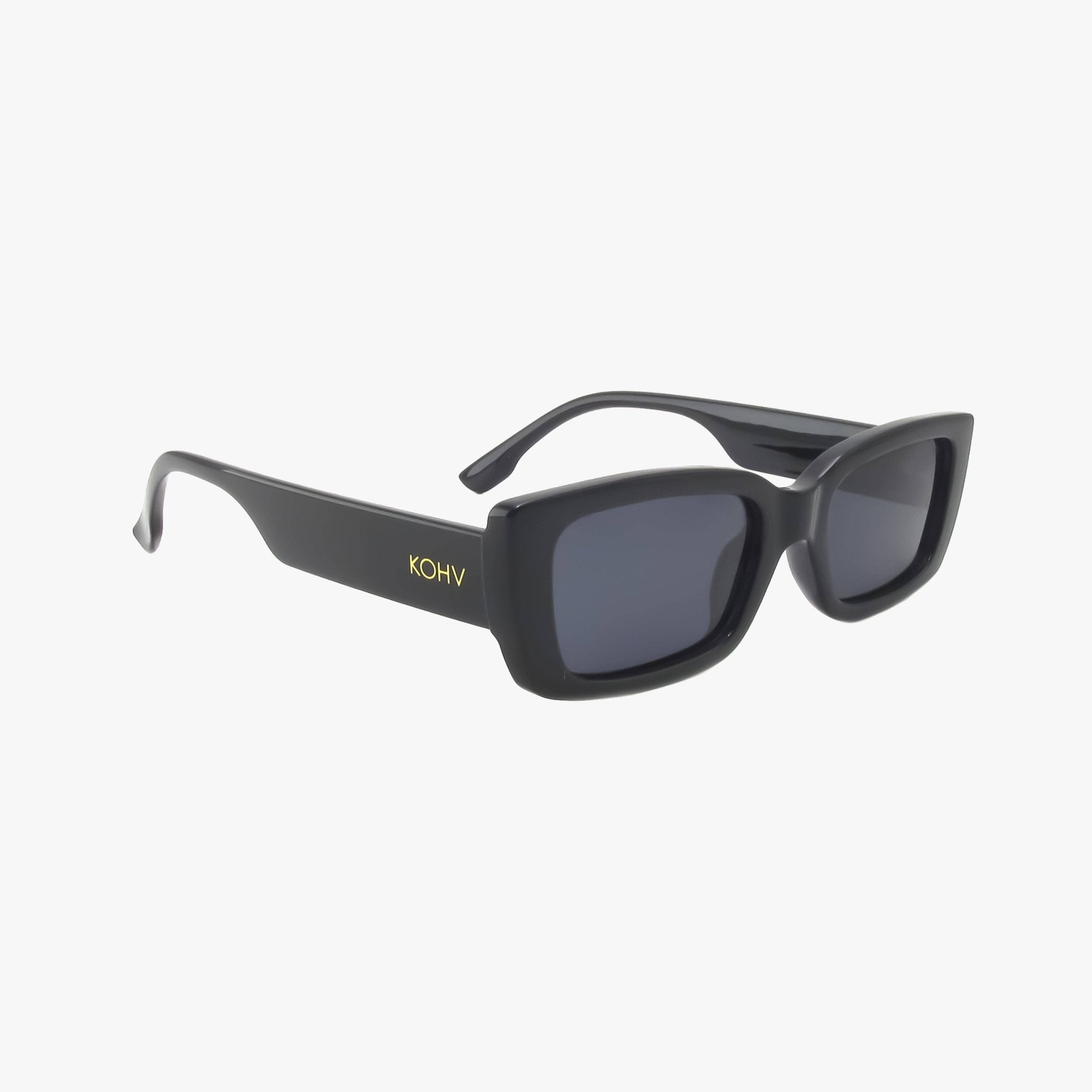 Haven Midnight Polarized Rectangle Sunglasses - From Juniper With Love