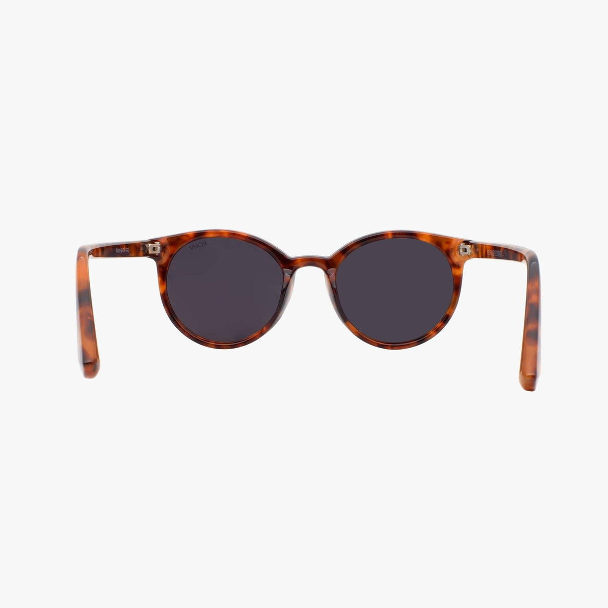 Heron Amber Tortoise Polarized Round Sunglasses - From Juniper With Love