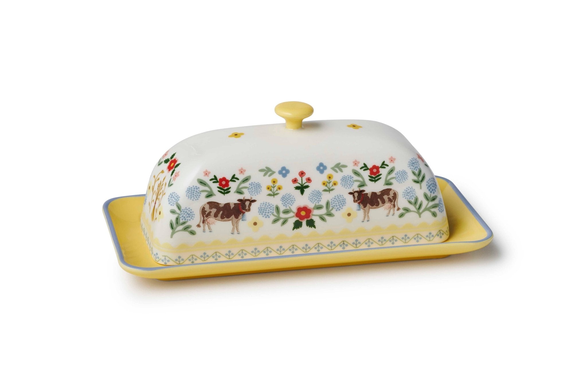 Home Sweet Home Porcelain Butter Dish - From Juniper With Love