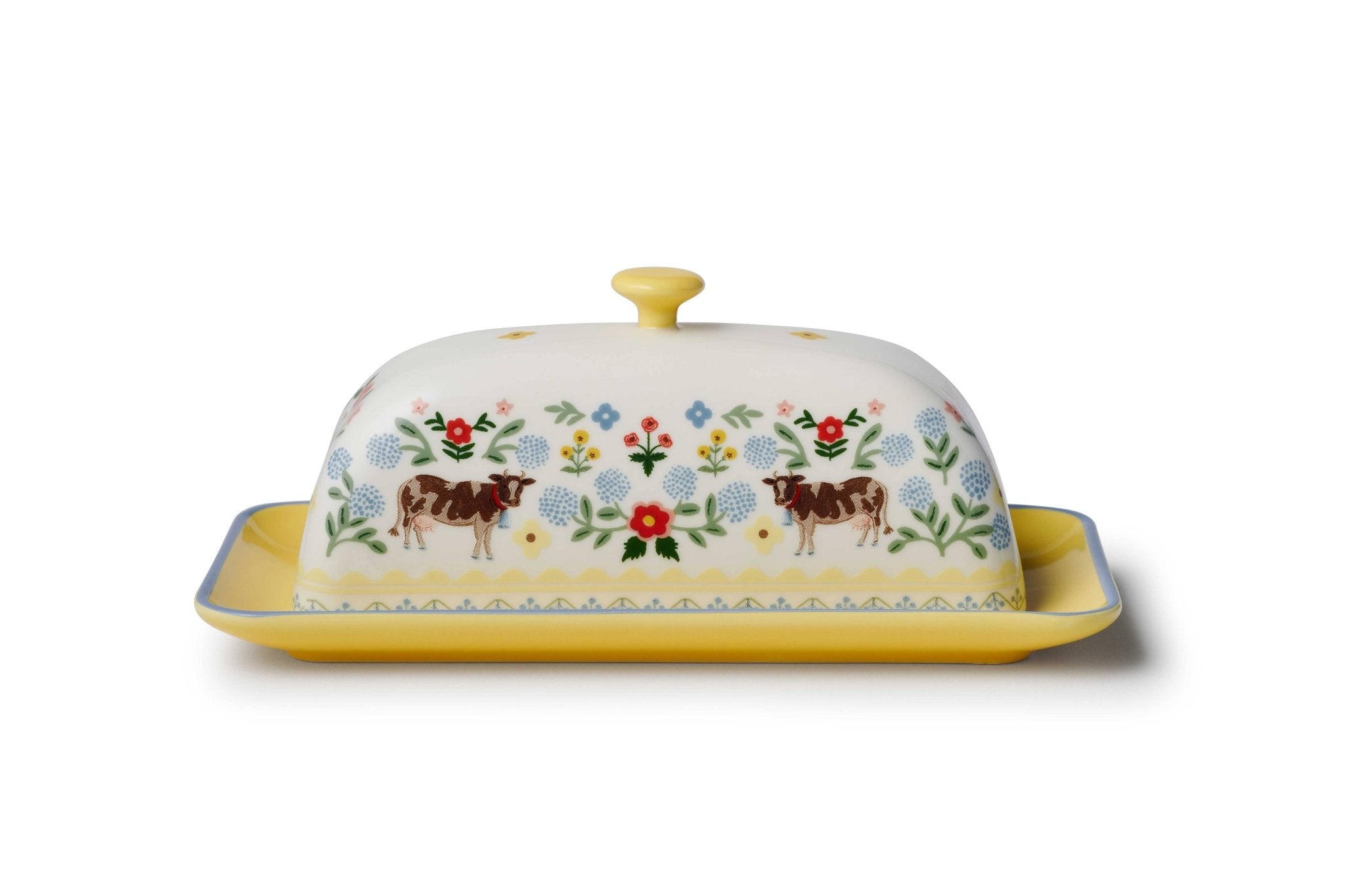 Home Sweet Home Porcelain Butter Dish - From Juniper With Love