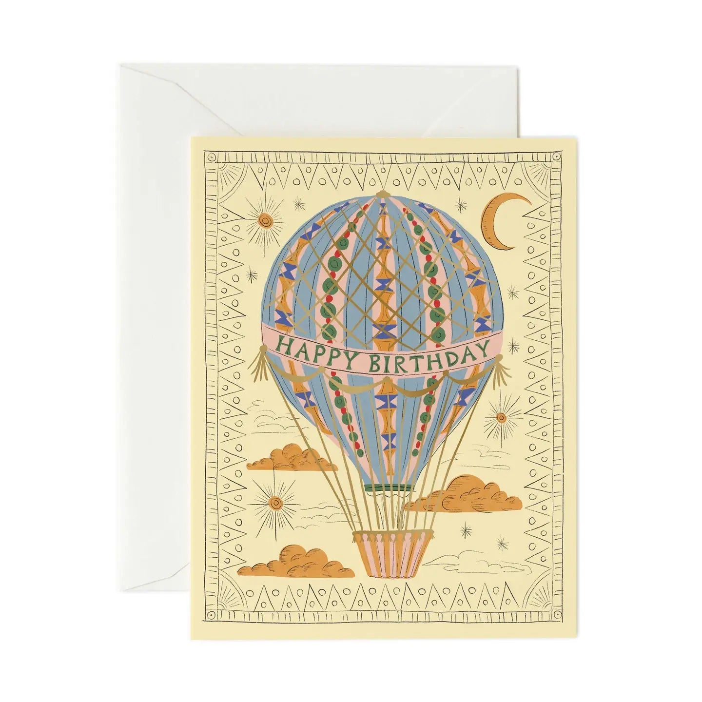 Hot Air Balloon Birthday Card - From Juniper With Love