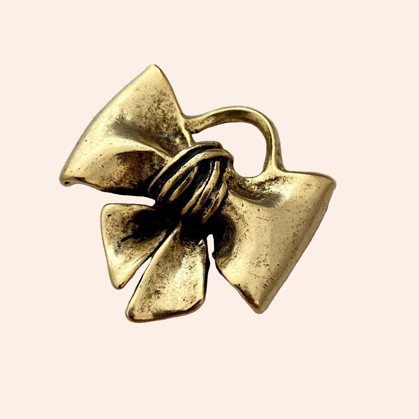 Golden Ribbon Bow Charmie