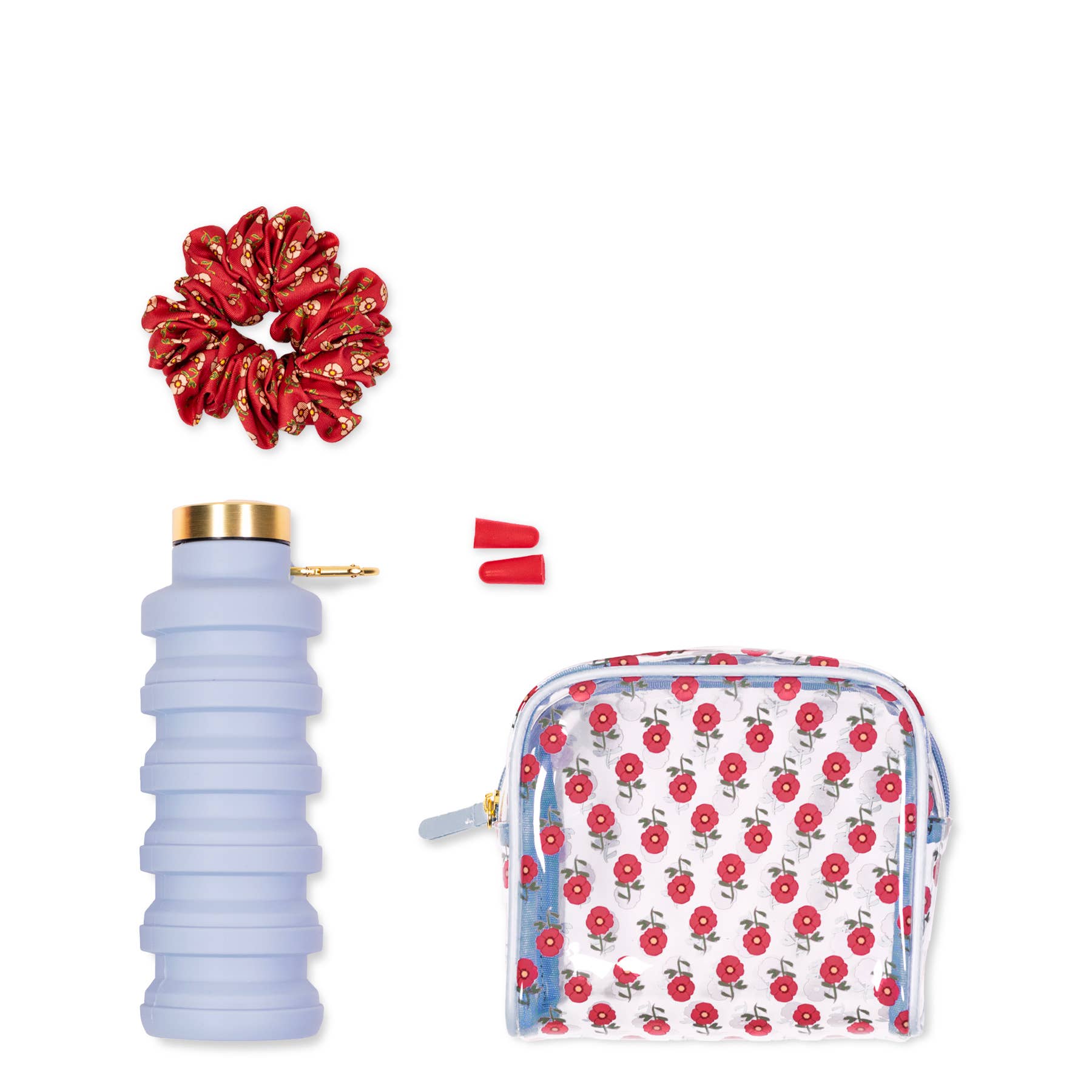 Jet Setter Travel Kit / Tiny Poppies - From Juniper With Love