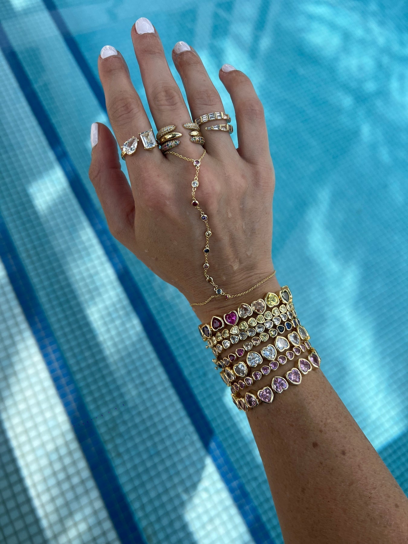 Kacey Hand Chain - From Juniper With Love