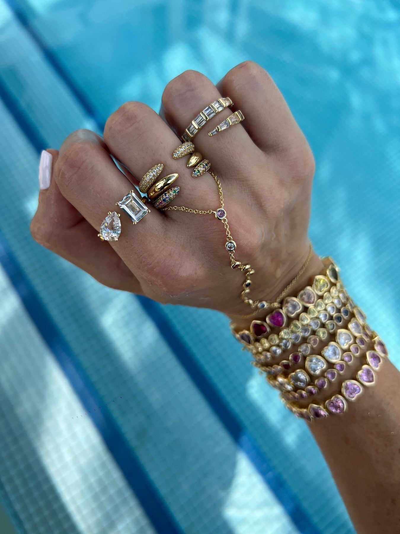 Kacey Hand Chain - From Juniper With Love