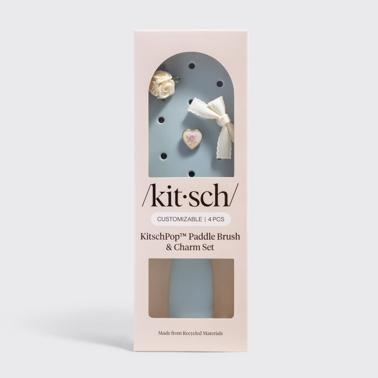 KitschPop™️ Paddle Brush / Haze Blue - From Juniper With Love