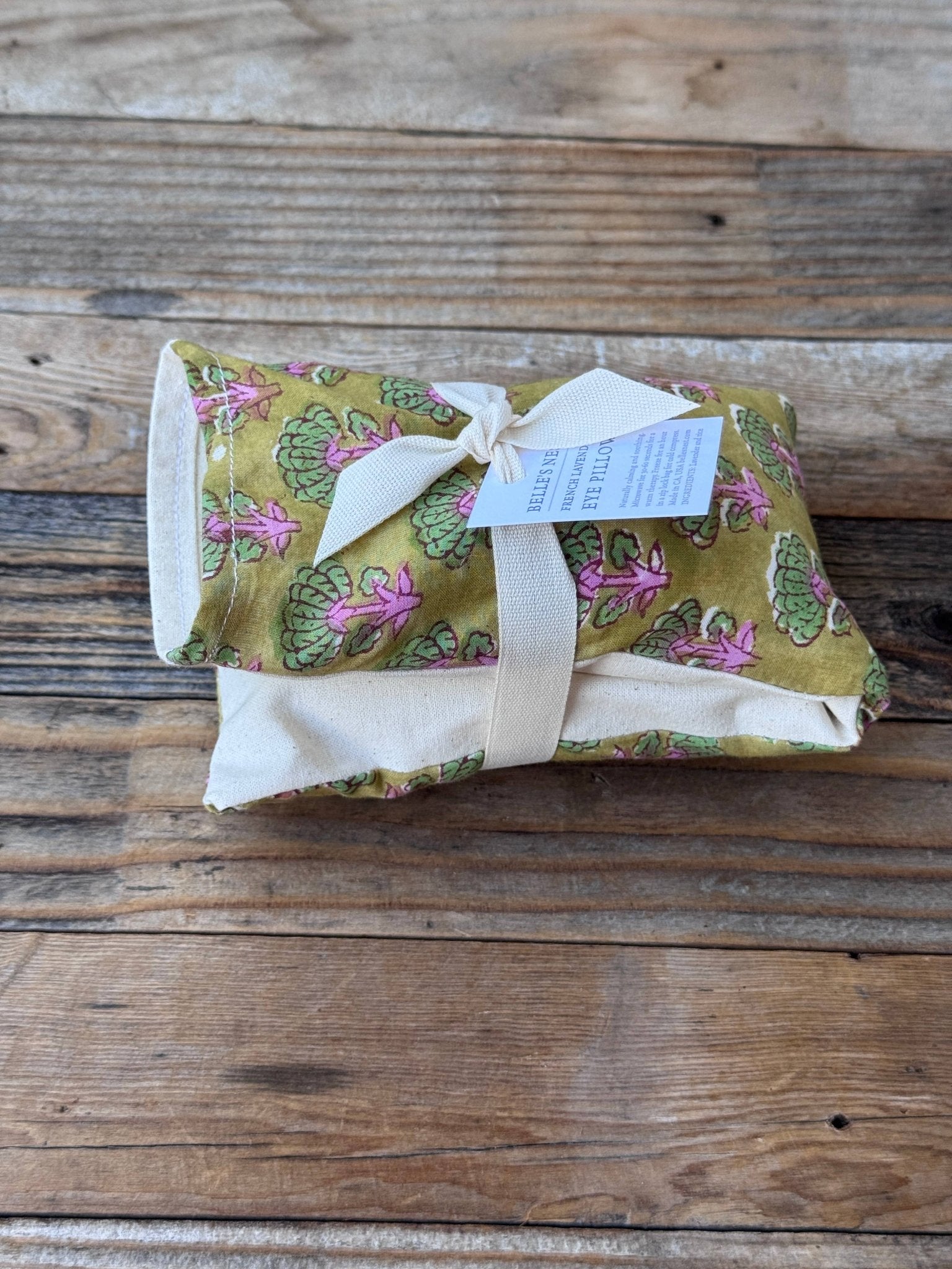 Lavender Eye Pillow / Green - From Juniper With Love