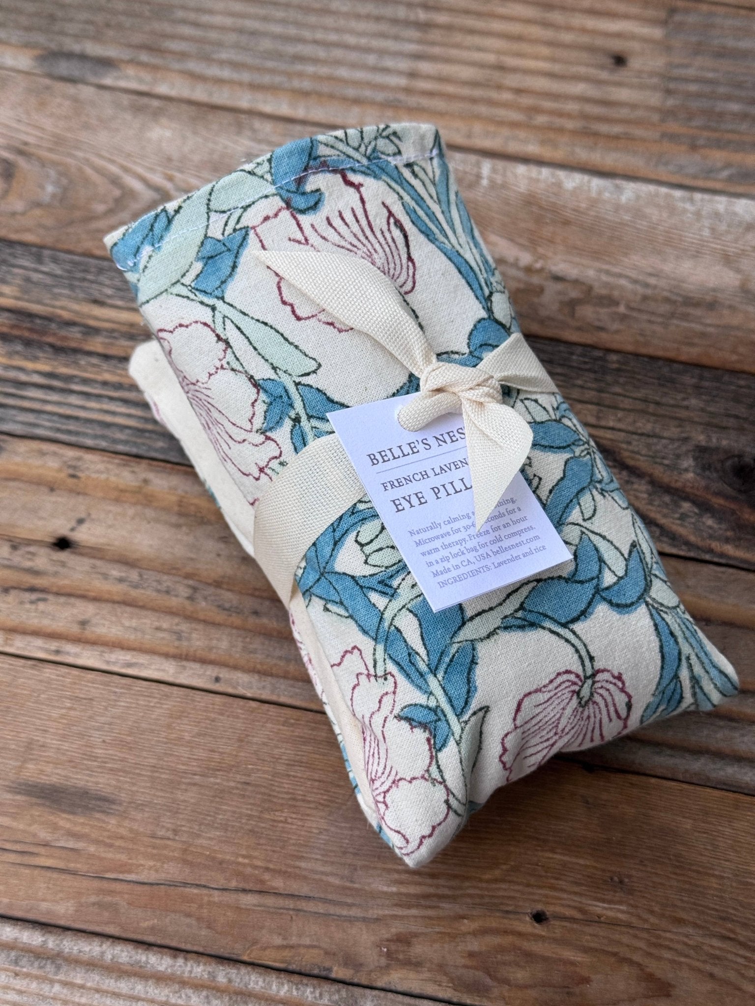 Lavender Eye Pillow / Light Blue - From Juniper With Love