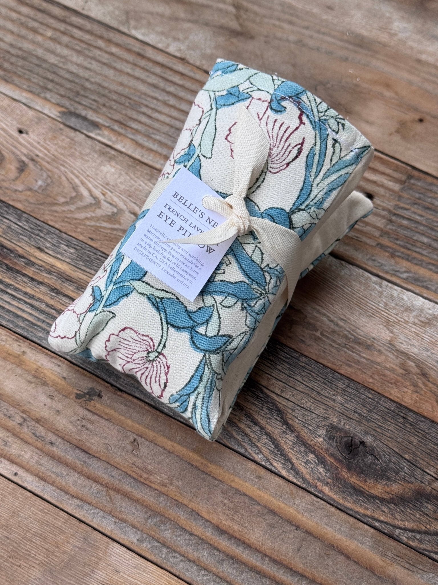 Lavender Eye Pillow / Light Blue - From Juniper With Love