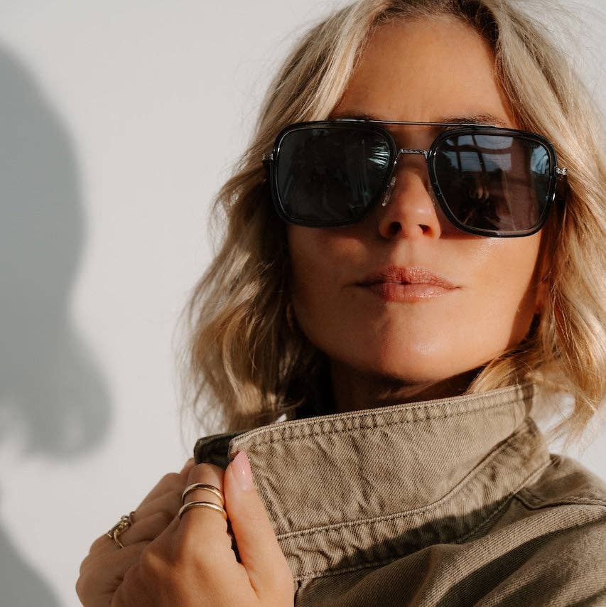 Lex Plum Polarized Sunglasses - From Juniper With Love