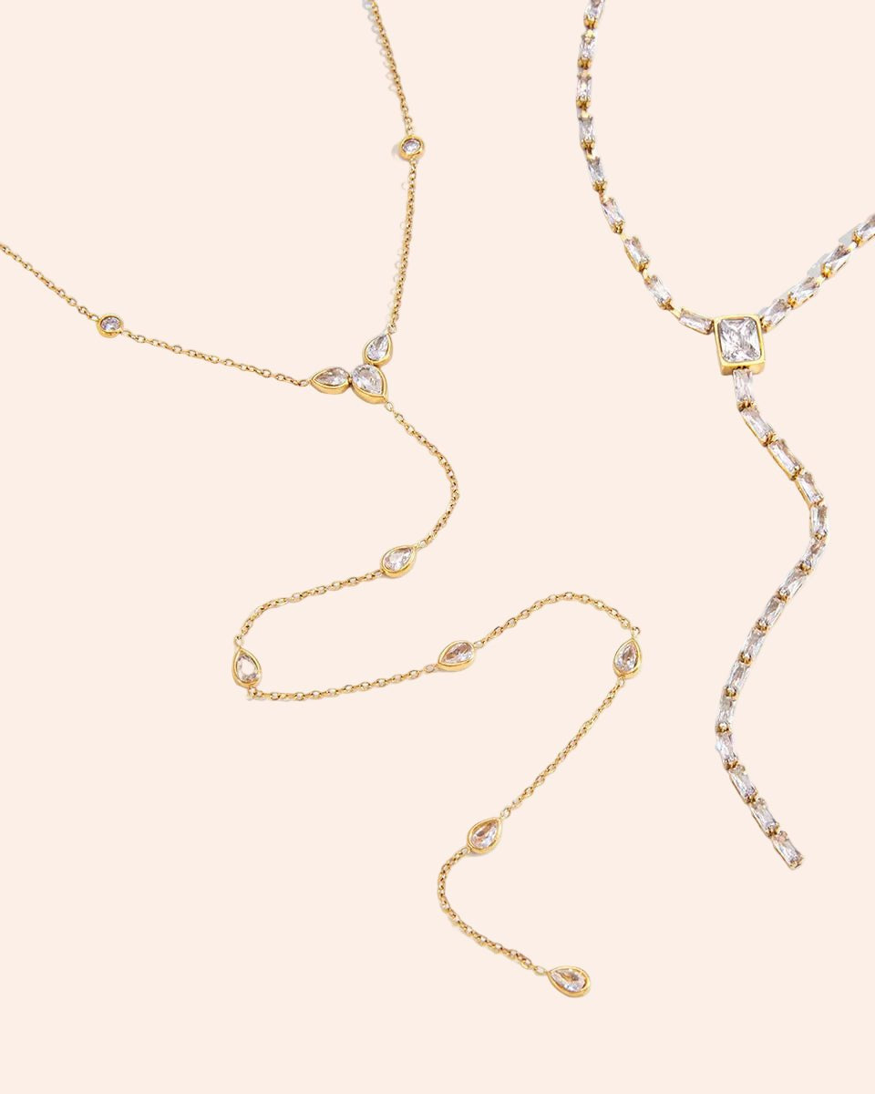 Lumière Lariat Necklace - From Juniper With Love