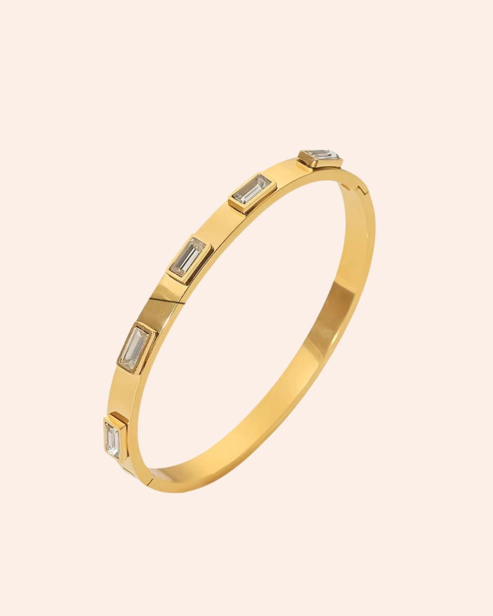 Luxe Baguette Bangle - From Juniper With Love