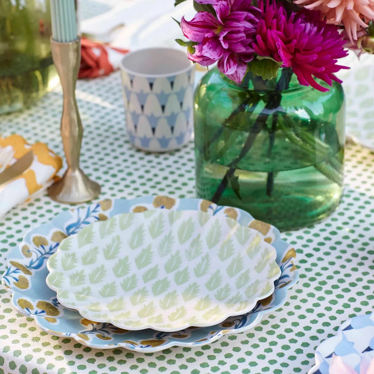Meri Meri x Molly Mahon Reusable Plates - From Juniper With Love