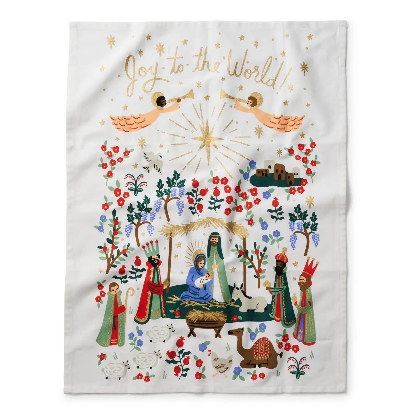 Nativity Tea Towel - From Juniper With Love