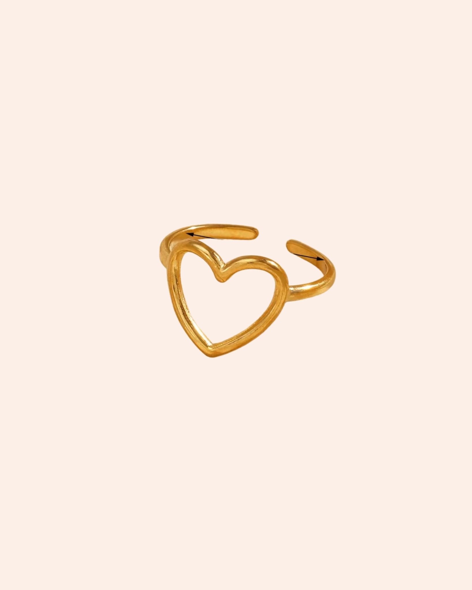 Open Heart Ring - From Juniper With Love