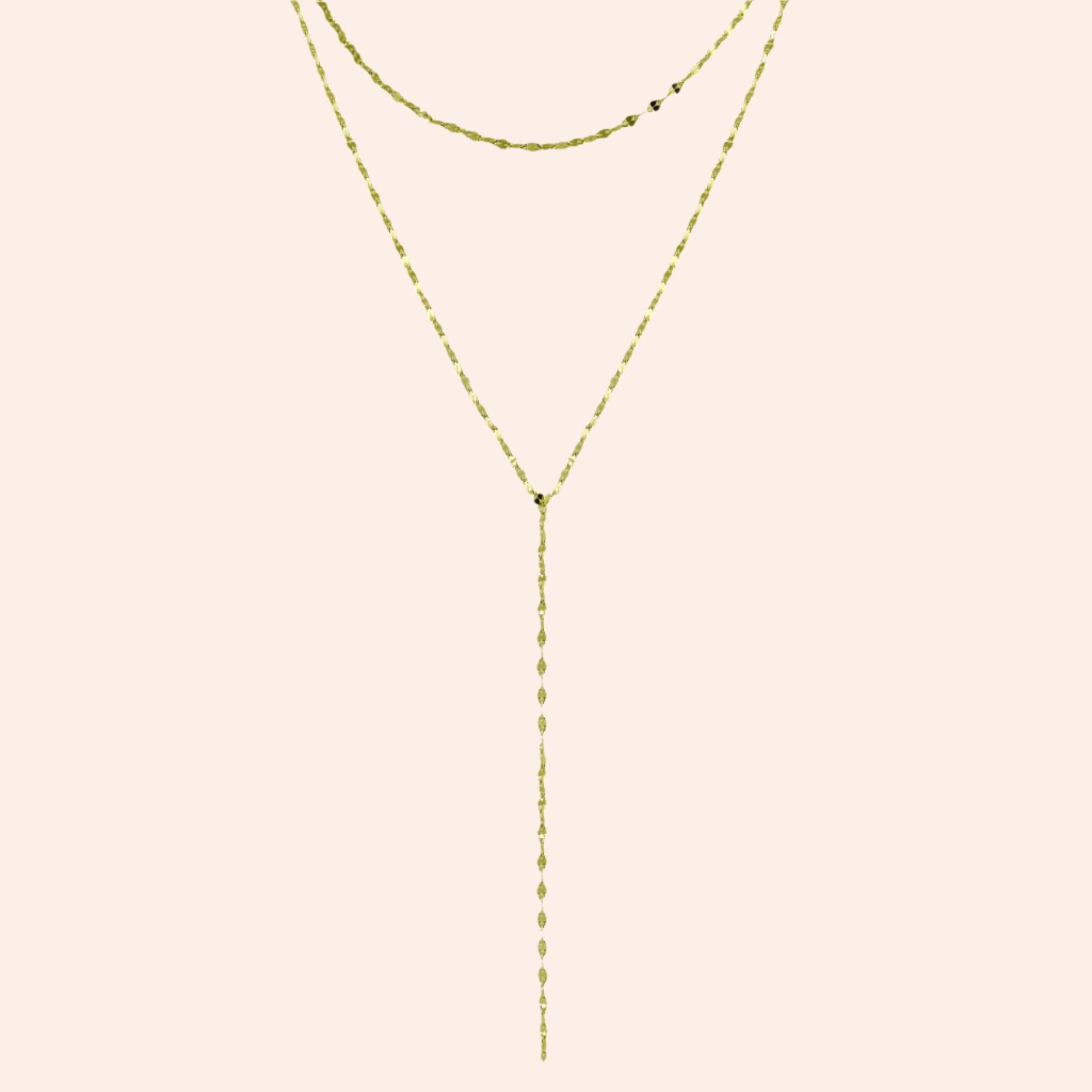 Patti Lariat Necklace - From Juniper With Love