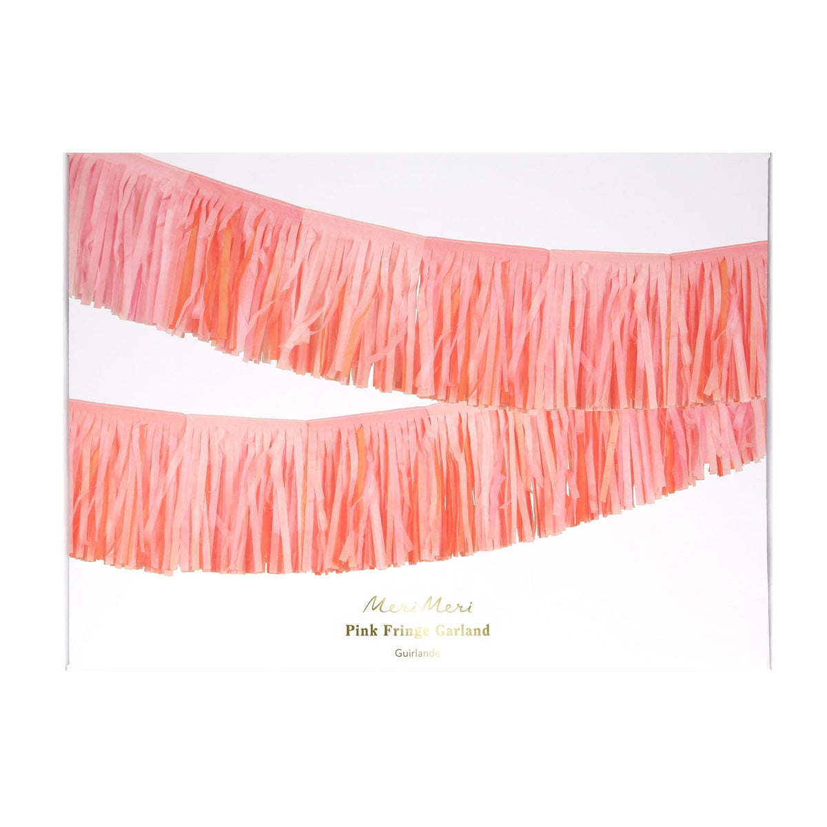 Pink Fringe Garland - From Juniper With Love