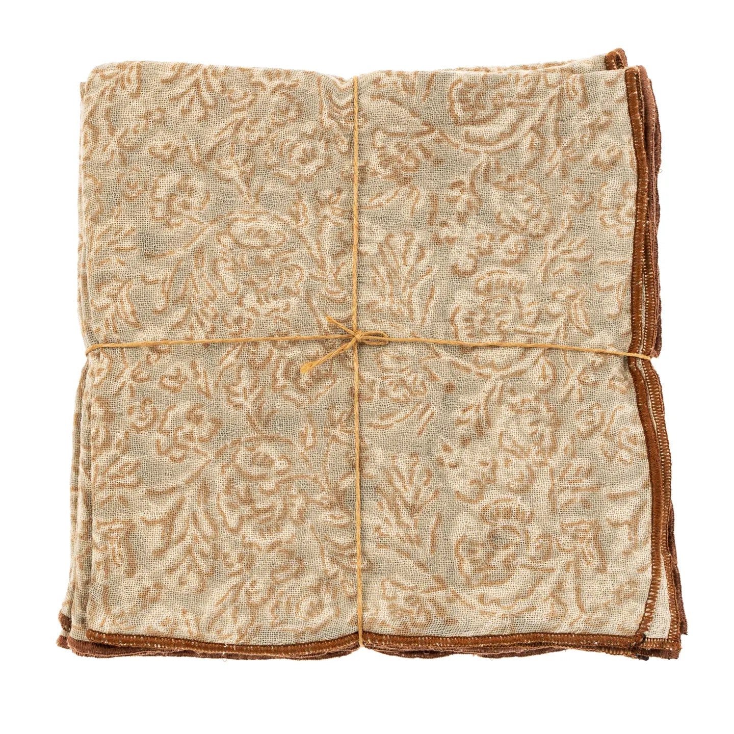 Saanvi Block Print Napkins / Set of 4 - From Juniper With Love