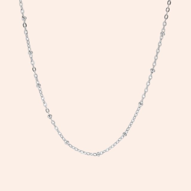 Satellite Chain Necklace, silver, From Juniper With Love