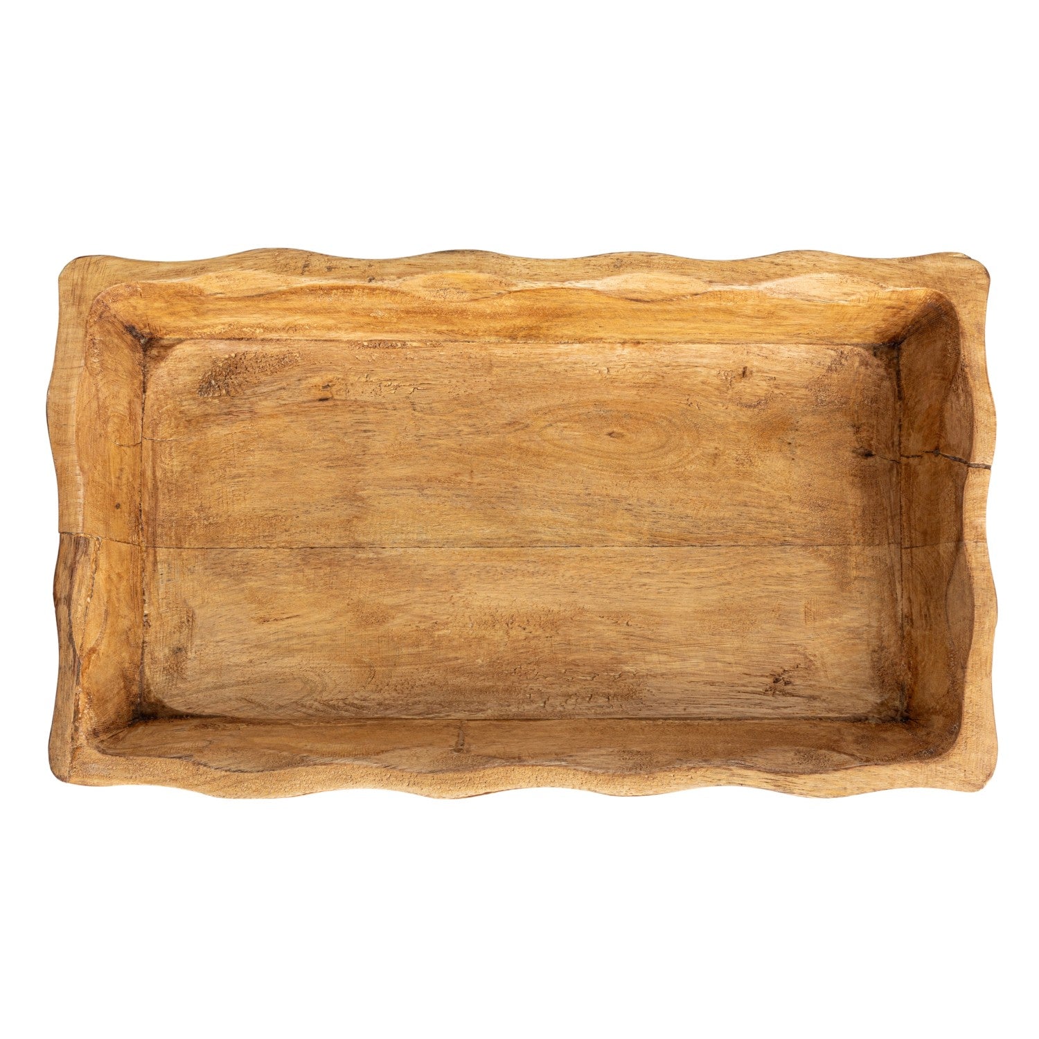 Scalloped Edge Wood Tray - From Juniper With Love