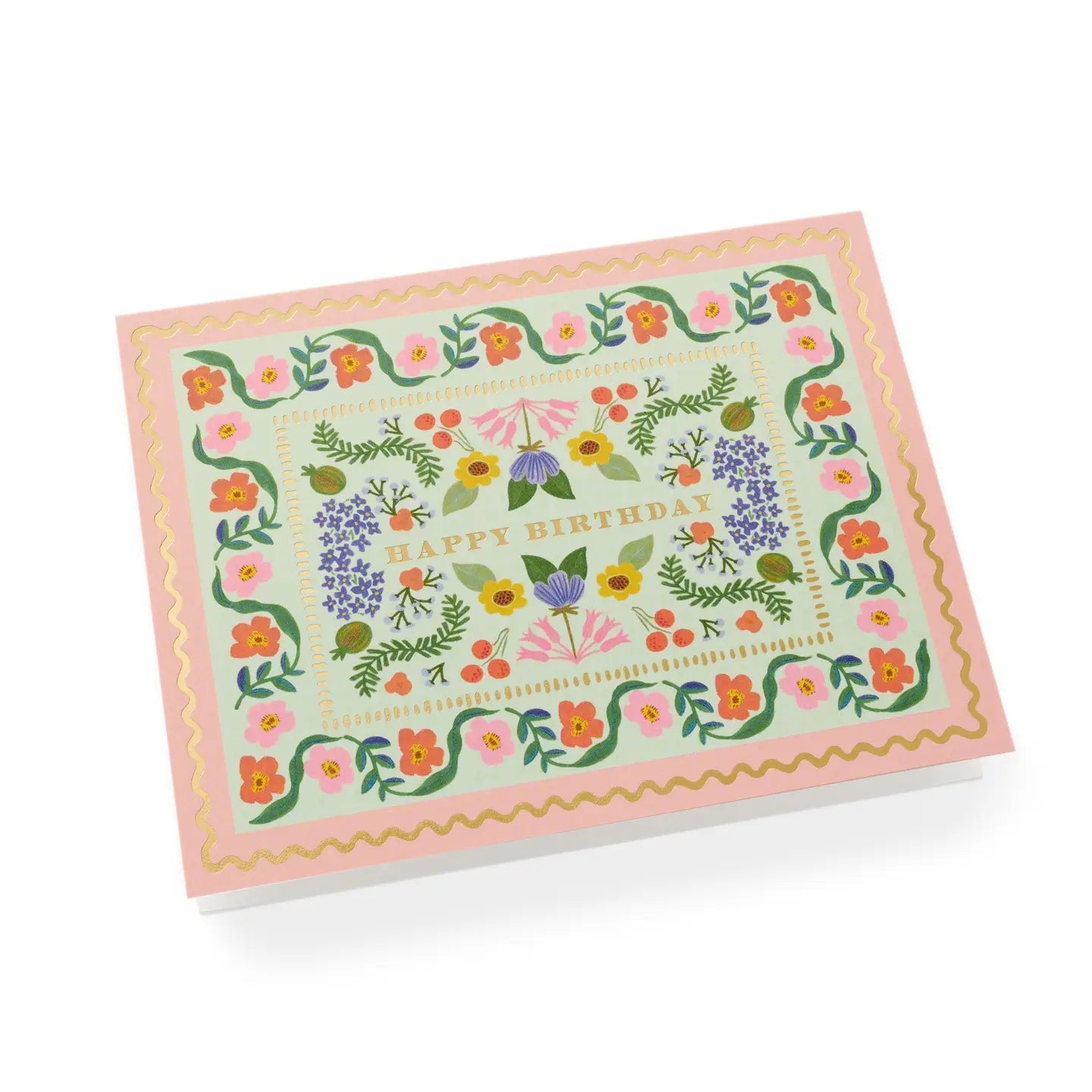 Sicily Garden Birthday Greeting Card - From Juniper With Love