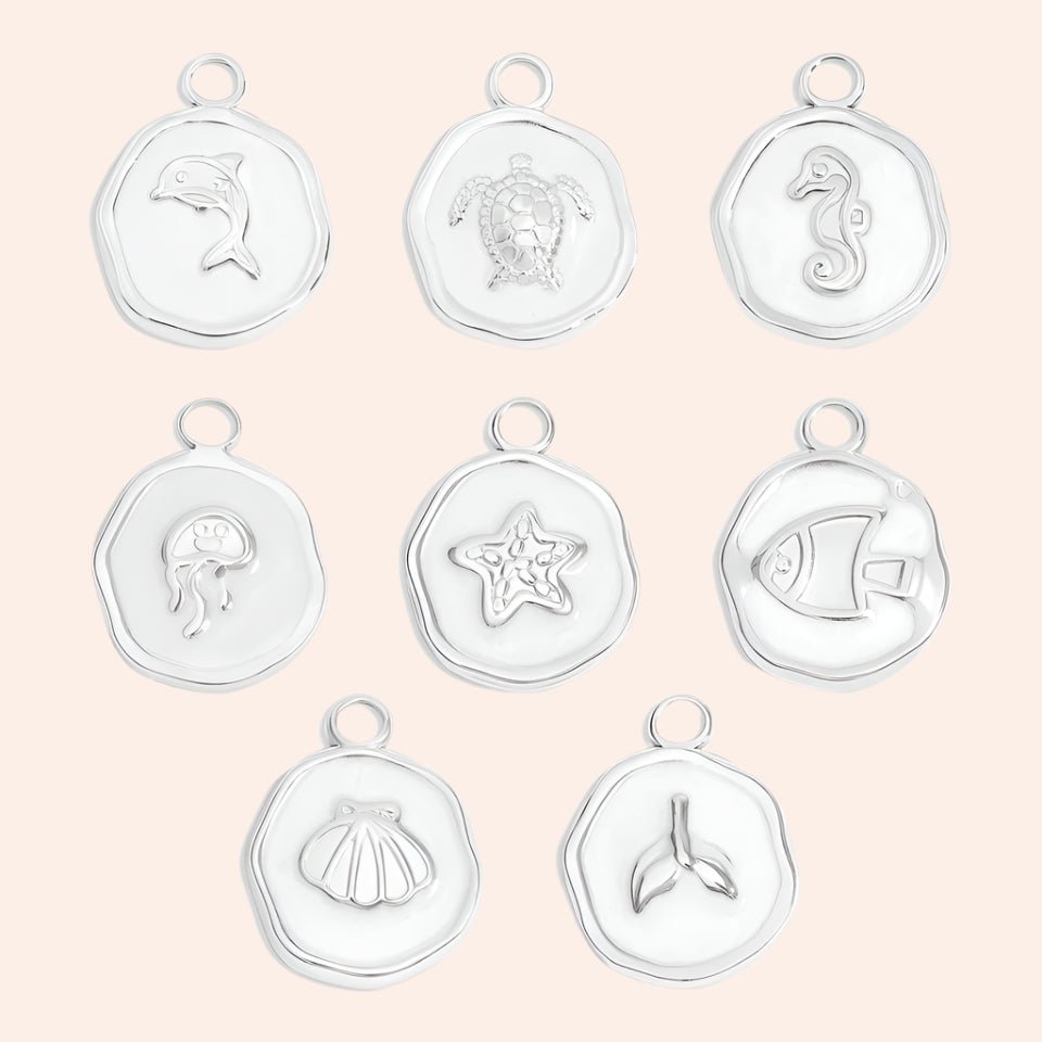 Silver Nautical Charmies - From Juniper With Love