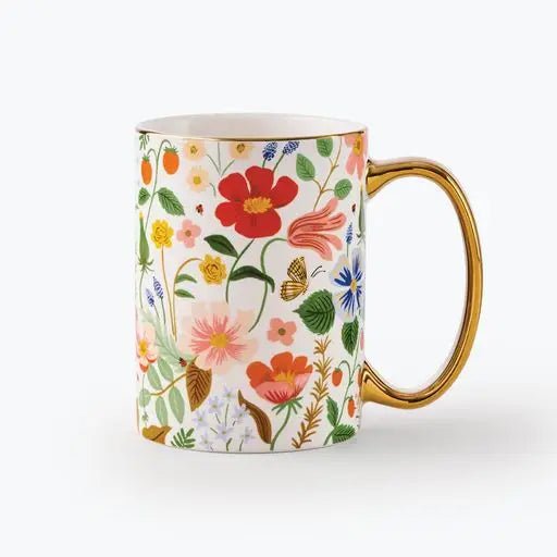 Strawberry Fields Porcelain Mug - From Juniper With Love