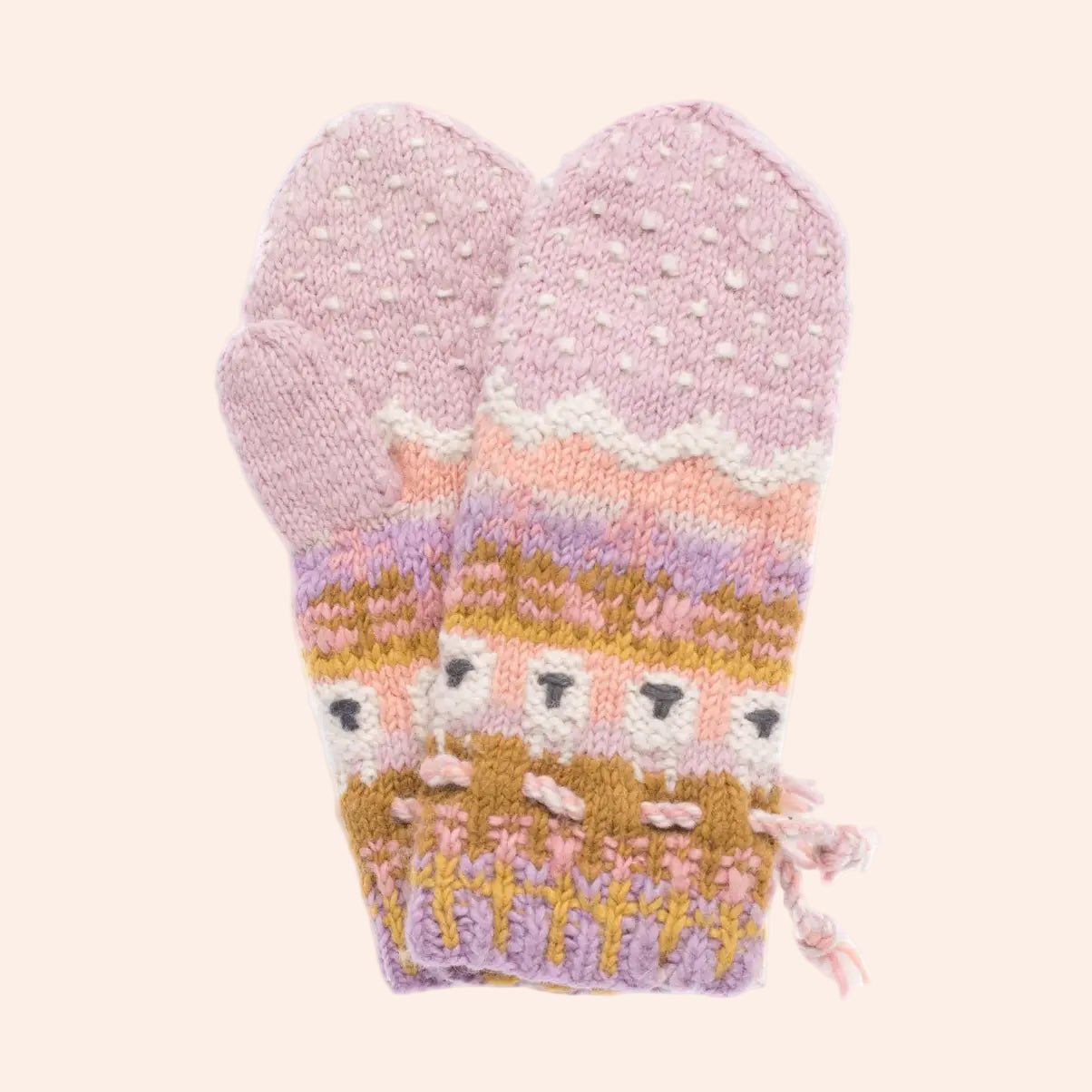 Suffolk Sheep Mittens - From Juniper With Love