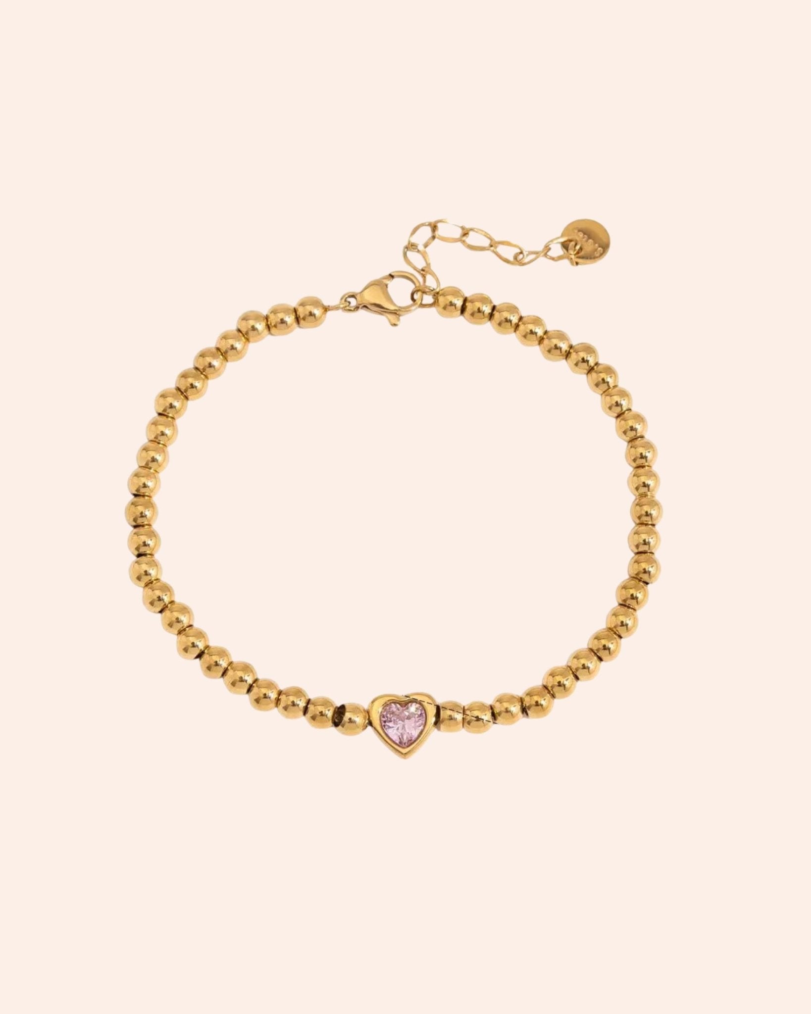 Sweetheart Bead Bracelet - From Juniper With Love