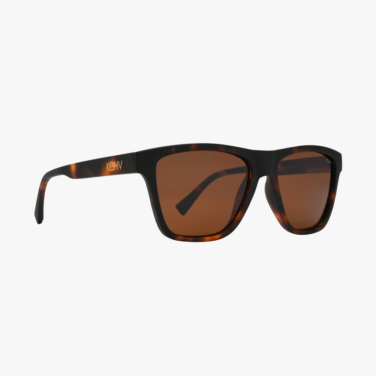 Veerie Tortoise Polarized Square Sunglasses - From Juniper With Love