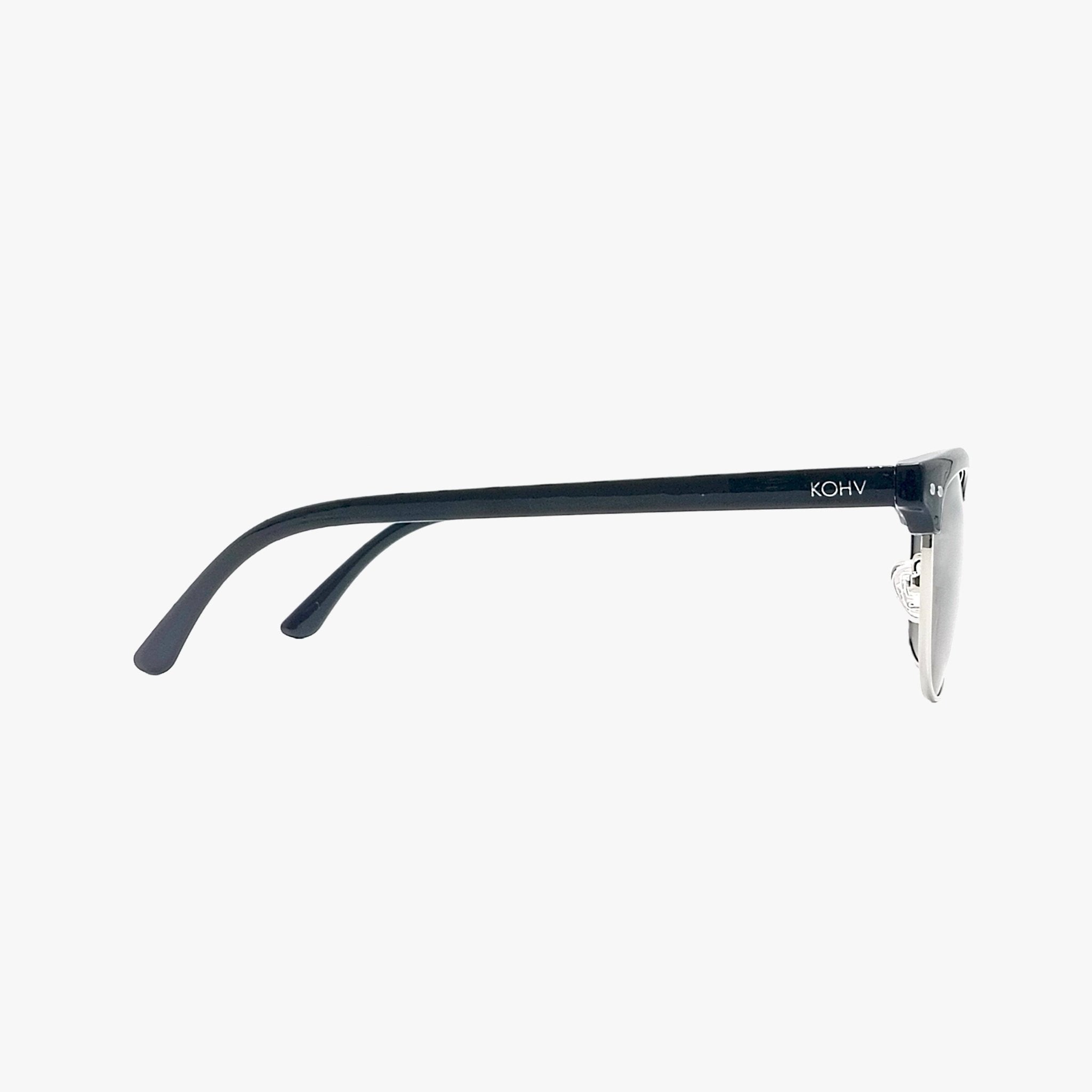 Weston Midnight Chrome Polarized Rimless Sunglasses - From Juniper With Love