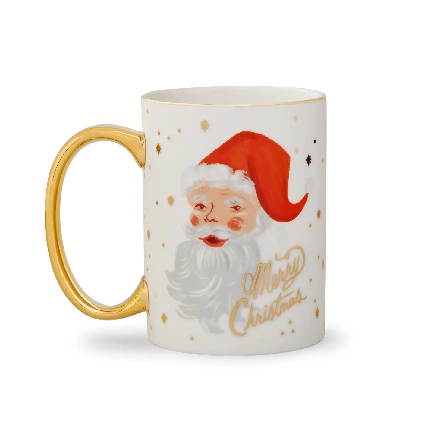 Winking Santa Claus Porcelain Mug - From Juniper With Love