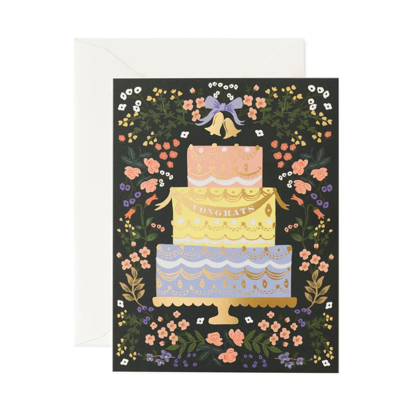Woodland Wedding Cake Card - From Juniper With Love