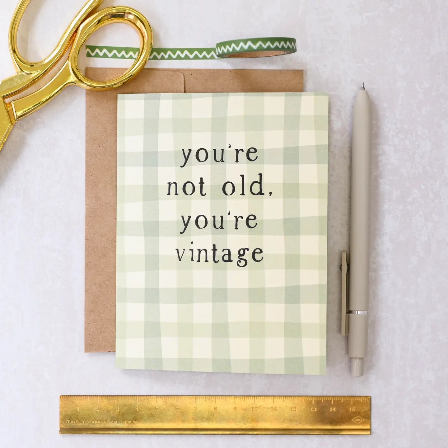 You're Vintage Birthday Card - From Juniper With Love