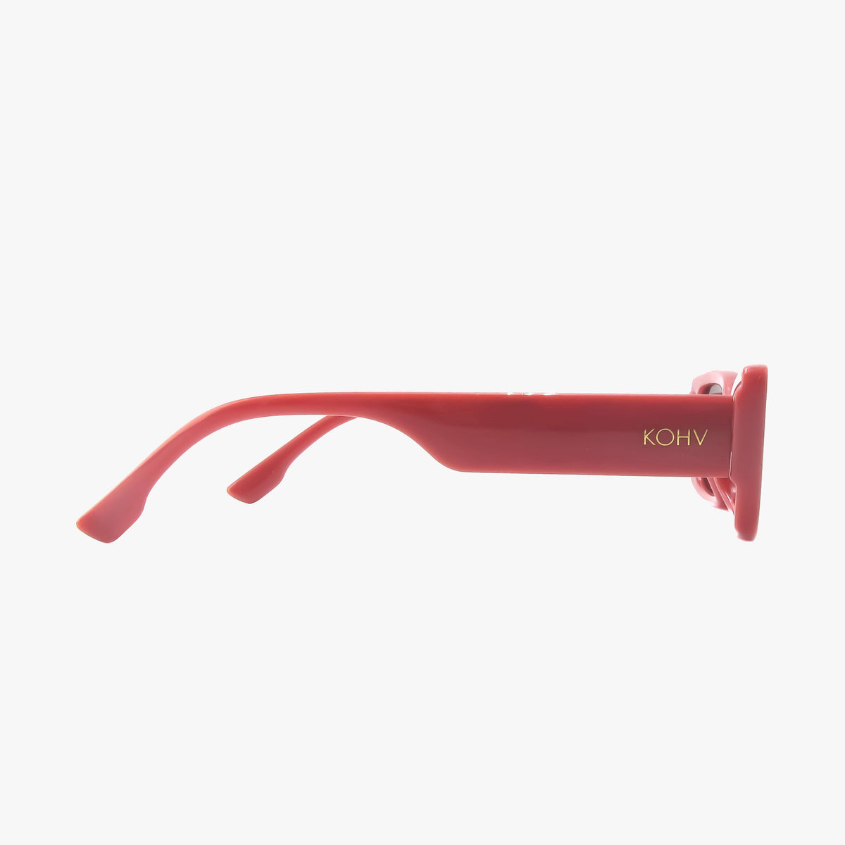 Haven Rose Clay Polarized Rectangle Sunglasses