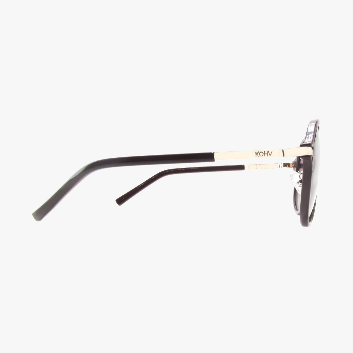 Aura Plum Polarized Aviator Sunglasses