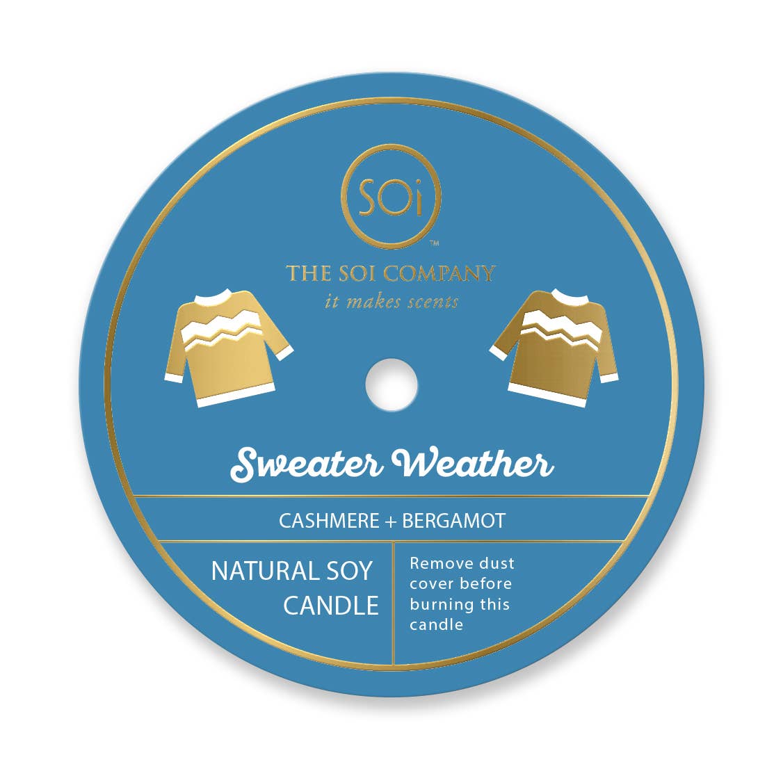 Sweater Weather 12oz  Icon Candle