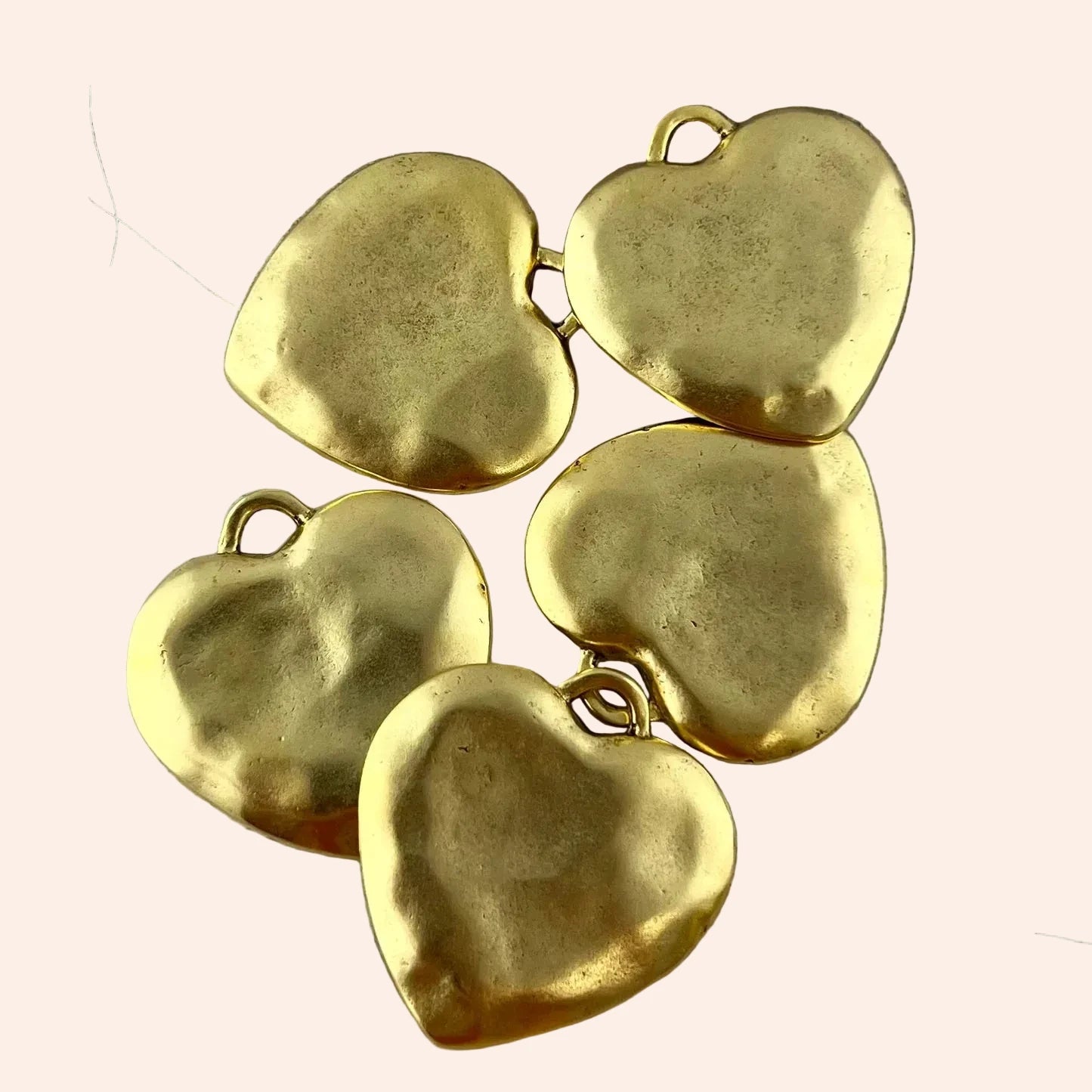 Golden Heirloom Heart Charmie