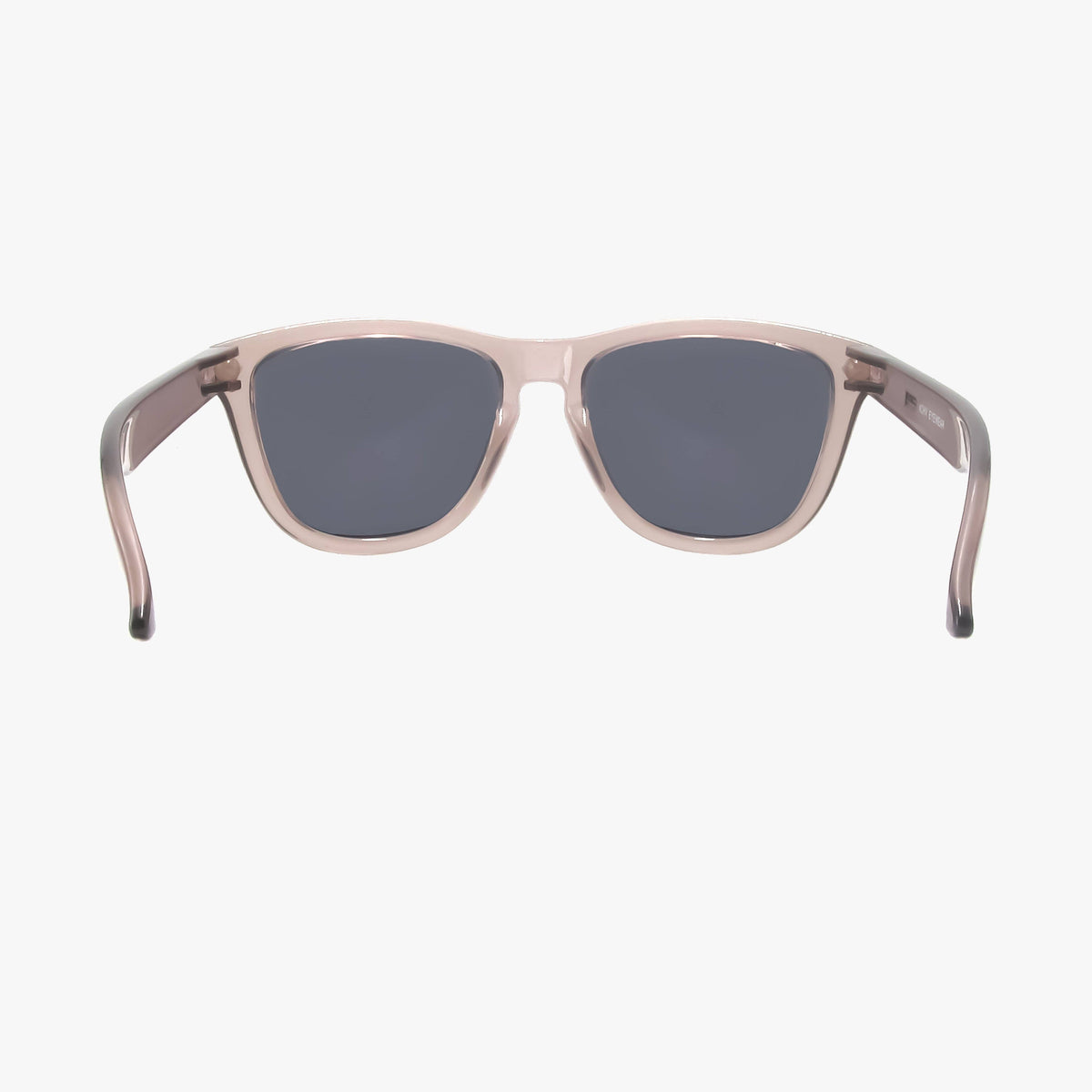 Lincoln Crystal Smoke Polarized Square Sunglasses