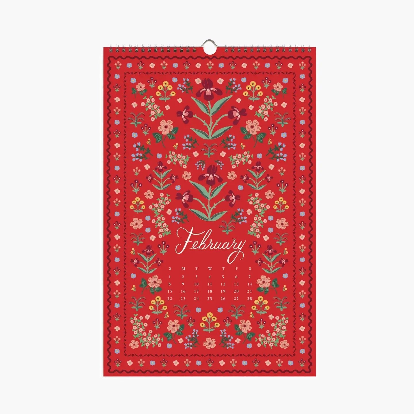 2026 Flora Wall Calendar - From Juniper With Love