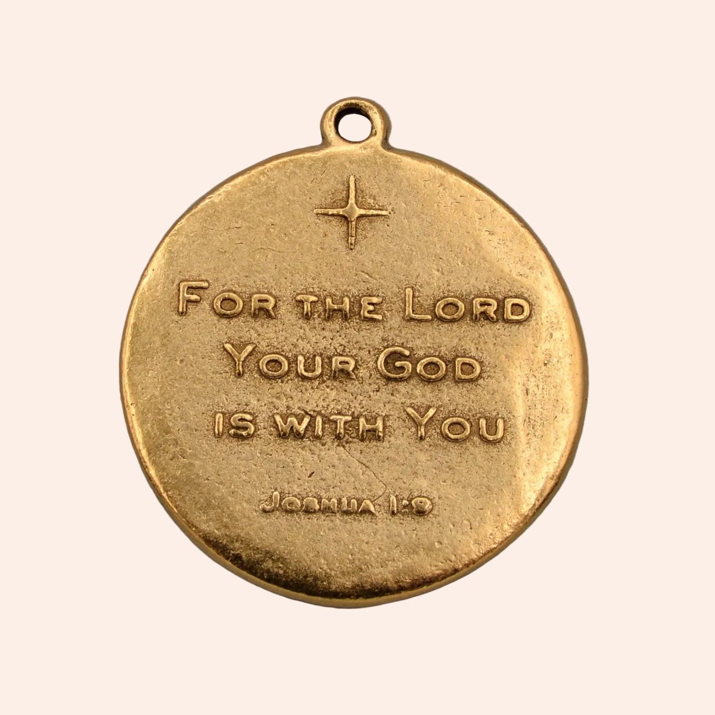 Joshua 1:9 Antiqued Charmie