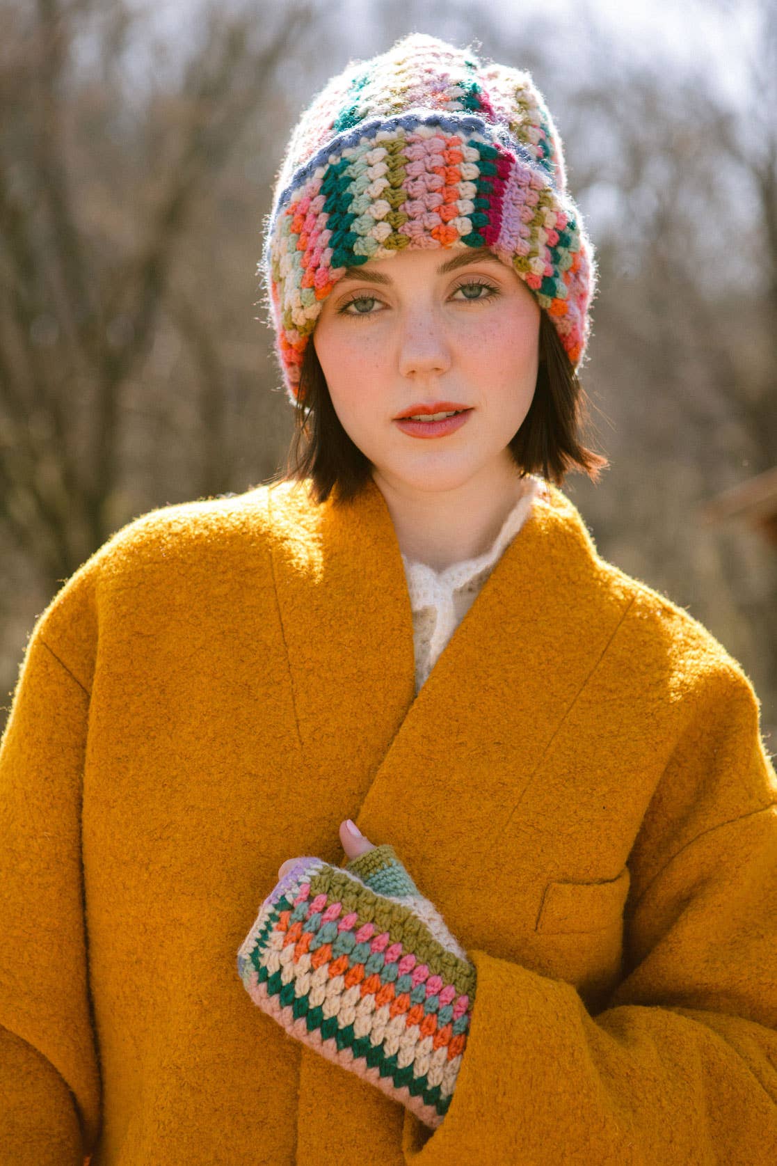 Winnie Crochet Hat / Natural