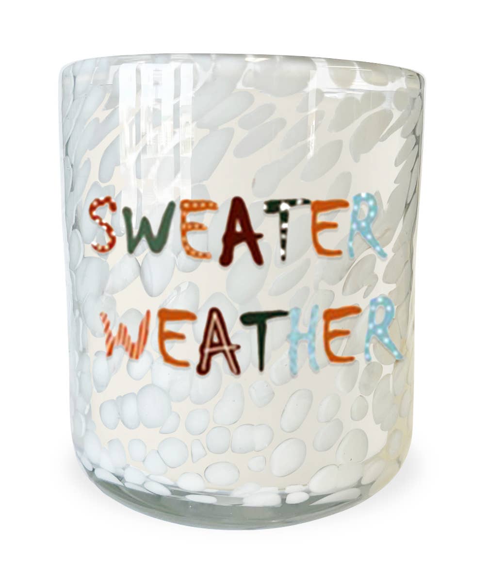 Sweater Weather 12oz  Icon Candle