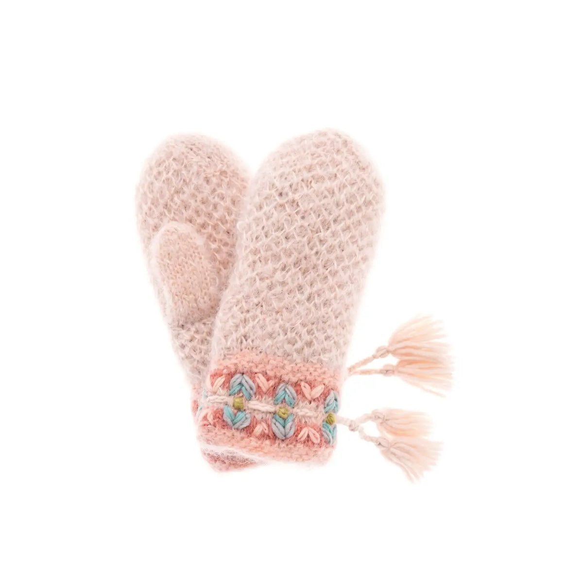 Geneva Mittens / Blush