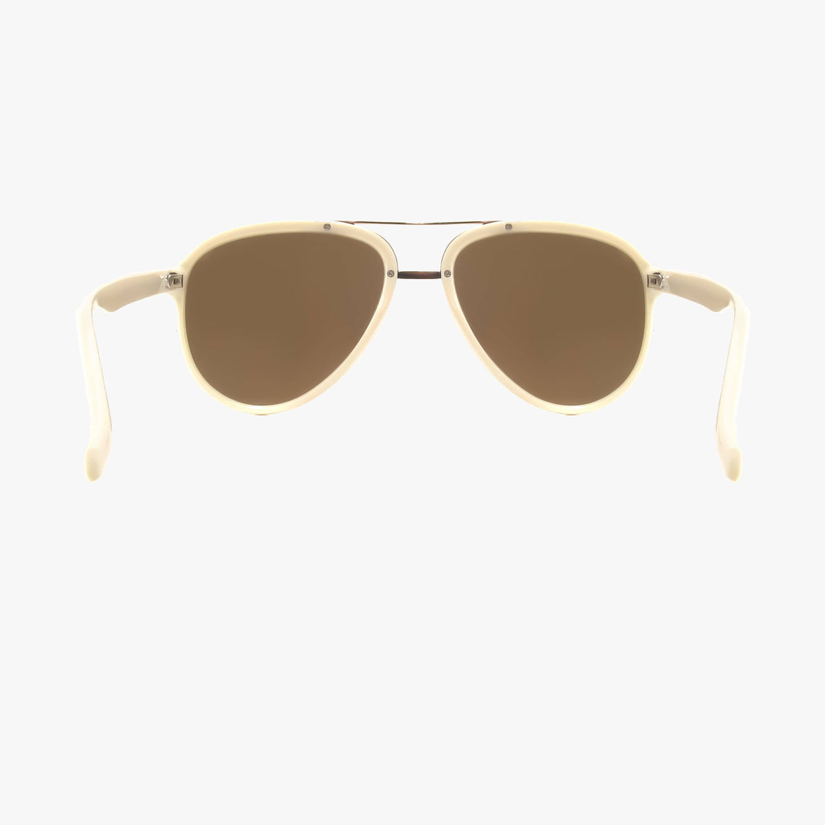 Knox Ivory Polarized Aviator Sunglasses