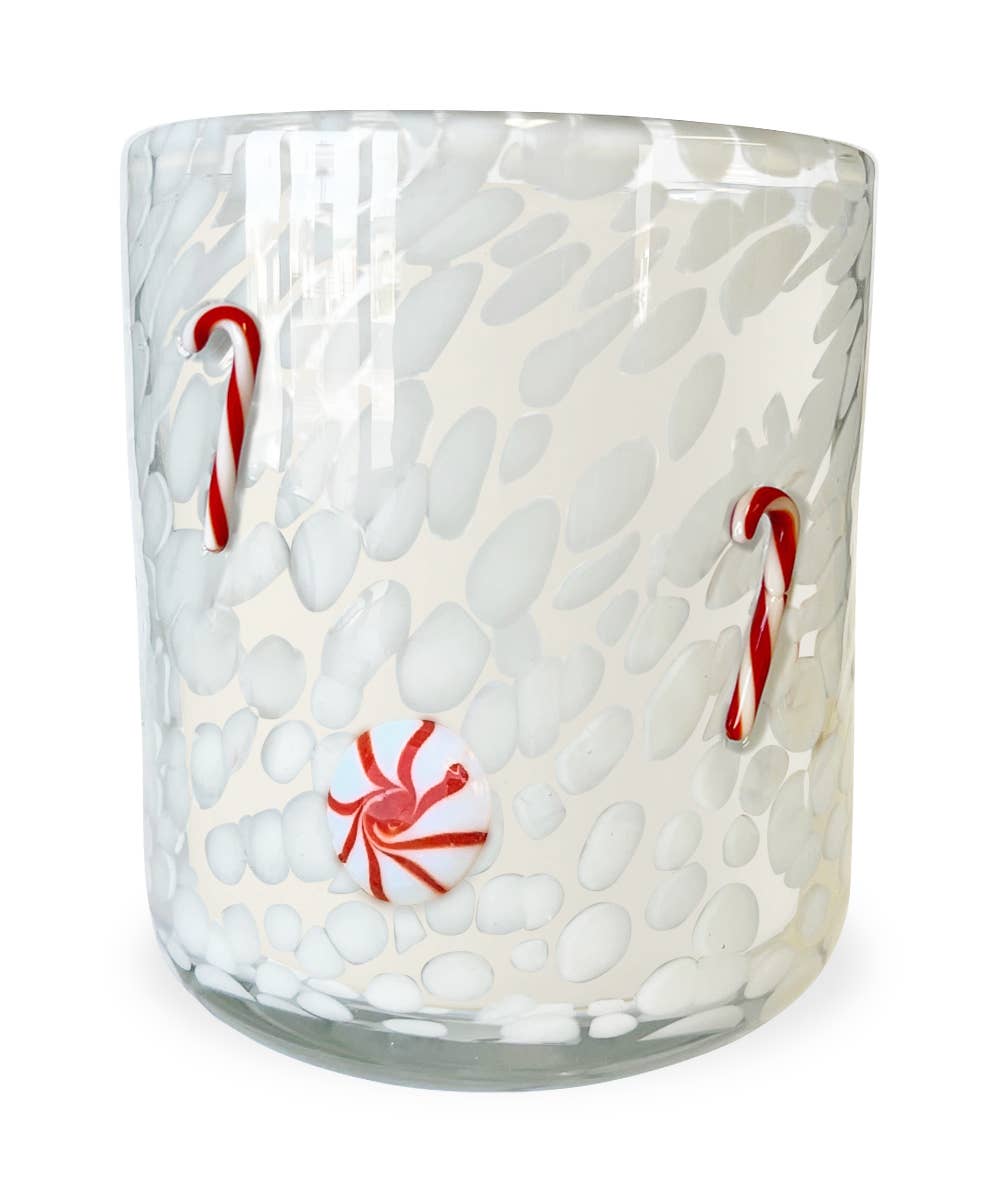 Peppermint & Candycane  12oz Icon Candle