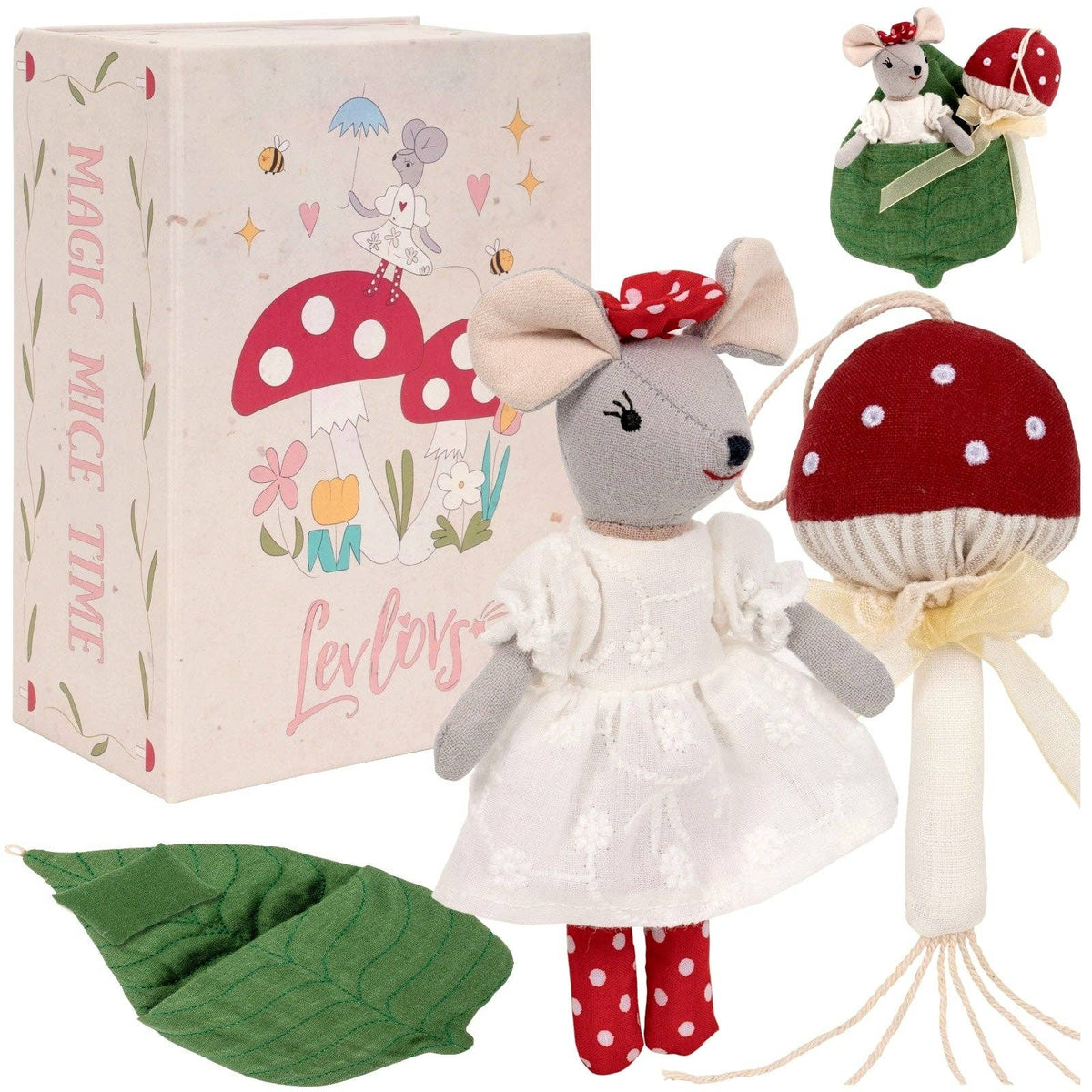 Mouse and the Mushroom Wonder Forest Set Red